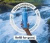 Butelka termiczna Hydro Flask 621 ml Flex Cap z podkładką Boot błękitny geyser #RefillForGood